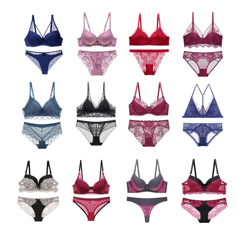 Soutiens-gorge et culottes